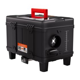 8KW Diesel Heater, 12V/24V All in One Diesel Air Heater, with Bluetooth APP Control, Remote Control and Display Screen, CO Alarm