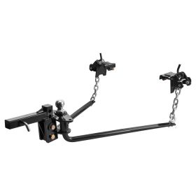 Weight Distribution Hitch, 10000 lbs Max Towing & 1000 lbs Max Tongue, Weight Distributing Hitches Kit Includes 2 in Shank and 2-5/16 in Ball