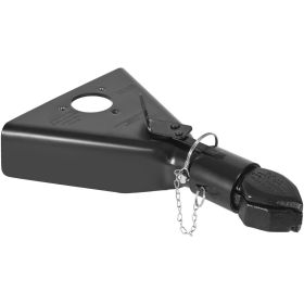 A-Frame Trailer Coupler, Fits 2-Inch Hitch Ball Size, 7000 lbs Towing Capacity, Heavy Duty Steel Coupler, Ideal for Towing Station Wagons