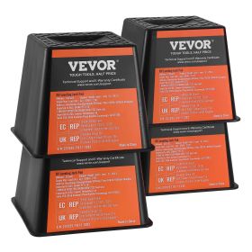 Trailer Jack Block, 6000 lbs Capacity per RV Leveling Block, High-quality Polypropylene RV Camper Stabilizer Blocks
