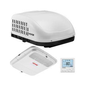 RV Air Conditioner, 13500 BTU Non-Ducted Rooftop RV AC Unit, 65 dB Quiet Design, Including Air Distribution Box